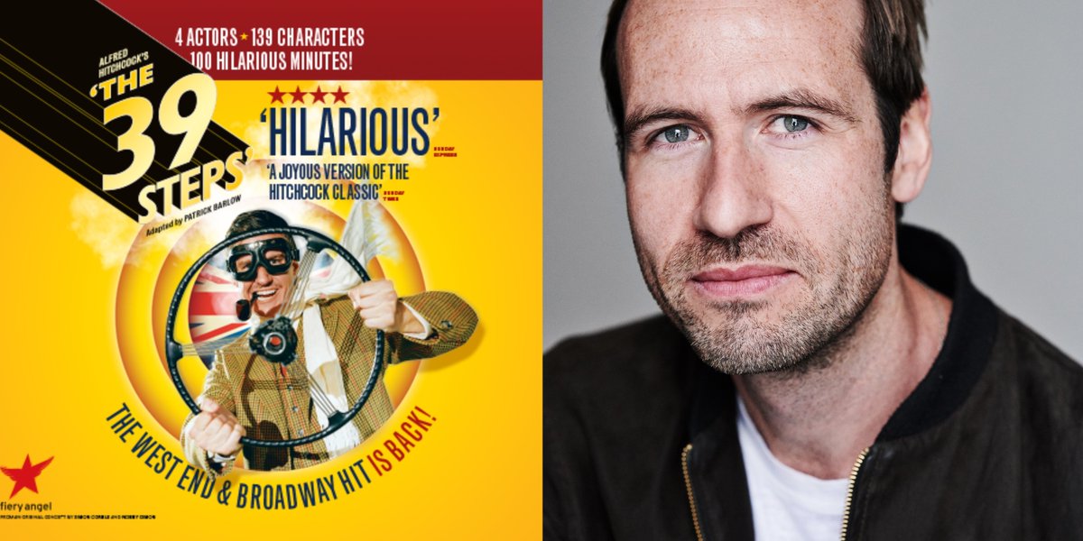 Break a leg <a href="/McCoyEugene/">Eugene McCoy</a>!  It's the first day of rehearsals for the upcoming UK Tour of Patrick Barlow's adaptation of The 39 Steps with Eugene as 'Clown 1'. The <a href="/FieryAngelHQ/">Fiery Angel</a> &amp; <a href="/QueensTheatreH/">Queen's Theatre Hornchurch</a> opens 14th March. Casting by <a href="/AbbyRoseGalvin/">Abby Galvin</a> CDG