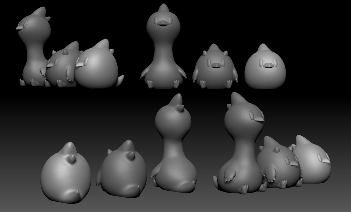 mr_2dimensions's tweet photo. I present to you guys the Unofficial Dragoon Set! I'll be sharing the STL files for all 3 versions (with &amp; without horns) so you can paint them however you guys like :^) DL link is in the reply 🏆
#DokiGallery #dokibird https://t.co/3PhpVeOdIh