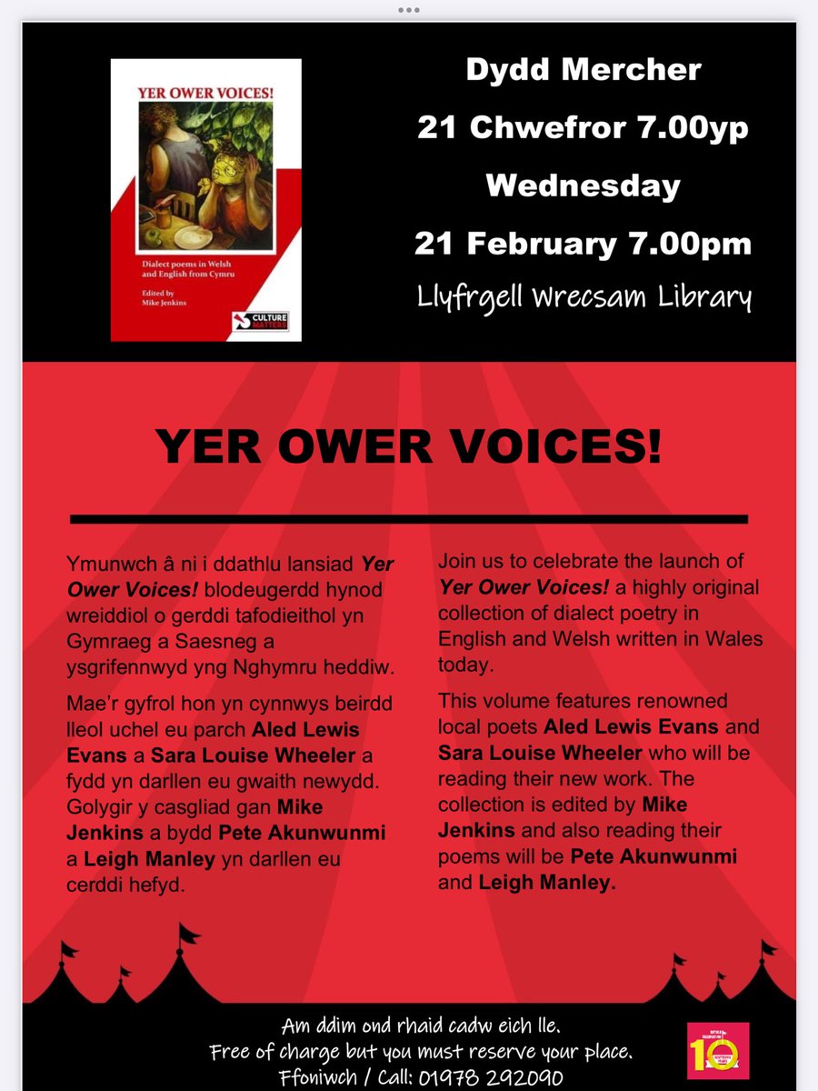 SerenSiwenna's tweet photo. Byddaf yn rwdlan ychwaneg fa'ma wythnos nesa - dere draw!/ I'll be doing some more rambling here next week - come on over! #barddoniaeth #poetry #blodeugerdd #anthology #wrecsam #wrexham #tafodiaith #dialect @mjenkins1927 @rugby_poet @aledlewisevans @WxmLibraries #dwyieithog https://t.co/EDM9X1iGaa