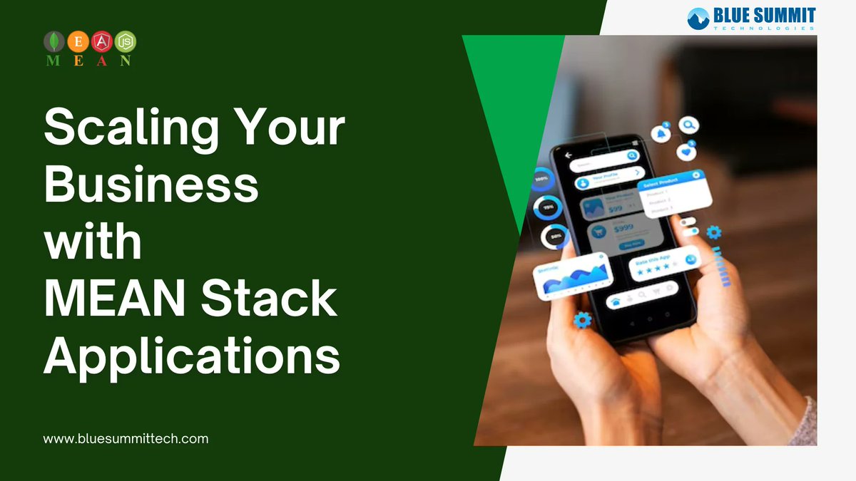 BlueSummitTech's tweet image. Looking to build innovative enterprise mobile applications using the MEAN stack? Partner with Blue Summit !!
Read our latest blog : bluesummittech.com/blog/mean-stac…
#meanstack #meanstackapplication #meanstackapplicationdevelopment #bluesummittech