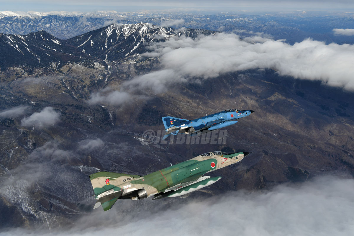 5年前の今頃撮影したRF-4E👻
#PhantomPhriday
#PhantomFriday