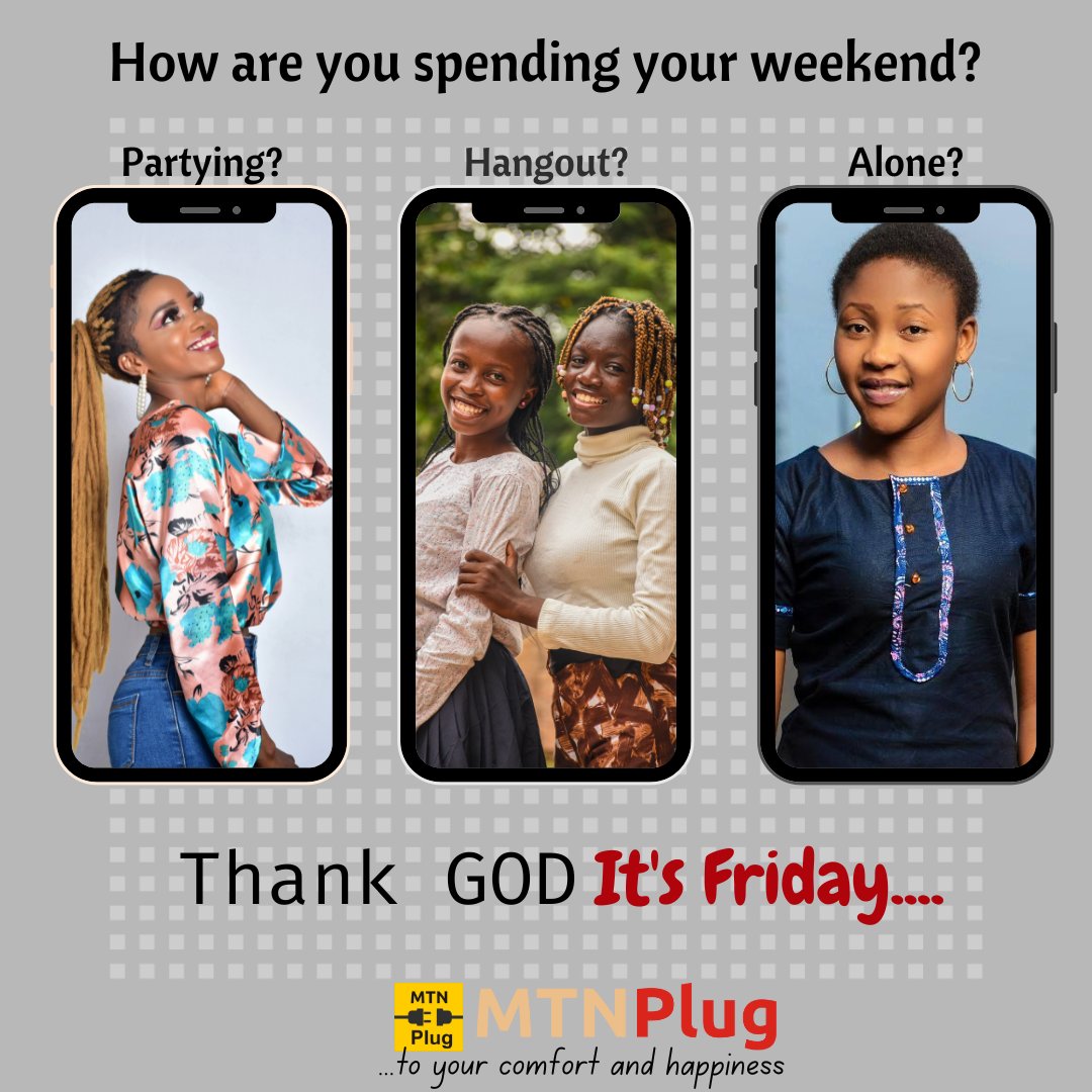 TGIF! Enjoy blazing-fast downloads, smooth streaming, and amazing connectivity throughout the weekend.

No matter how are you spending your weekend, you can get enough cheap data deals on MTNPlug.

 #WeekendFun #tgif #thankgoditsfriday
#sme #smedata #datareselling #mtndata #glo