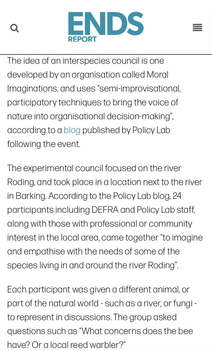 … from the perspective of the river & the different species that inhabit & rely on it. This different way of approaching & thinking about human impact on, & guardianship of the river, feels like an important step towards adopting a Rights of Nature approach for the Roding.