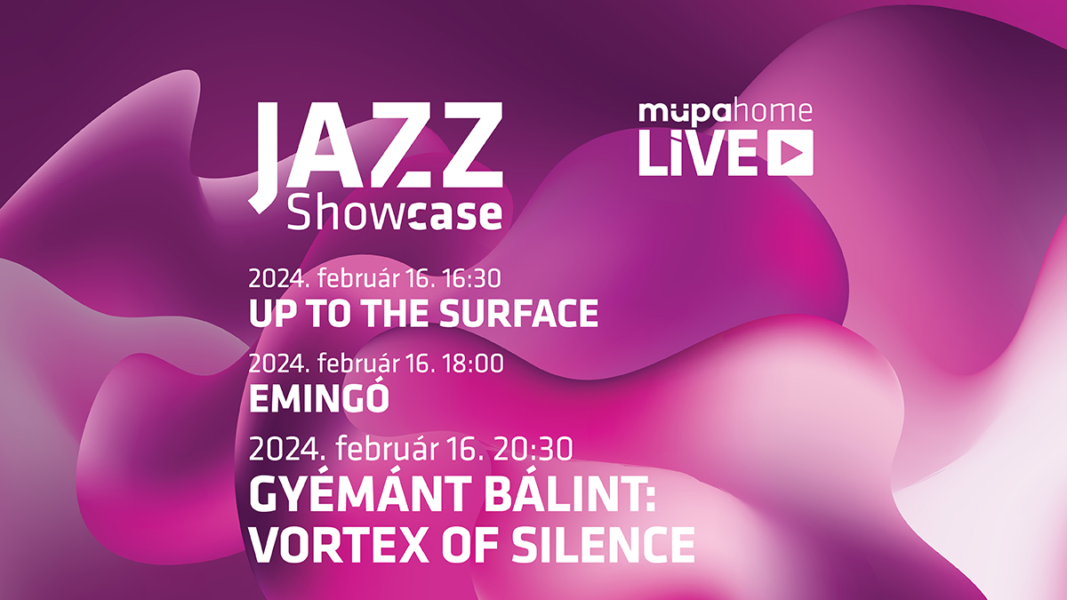 Join us live for 3 days from 4.30PM for some great jazz music! For more info click here: mupa.hu/en/events/jazz… And for the stream please click here: bit.ly/3eTlDOp #MüpaHome #MüpaHomeLive