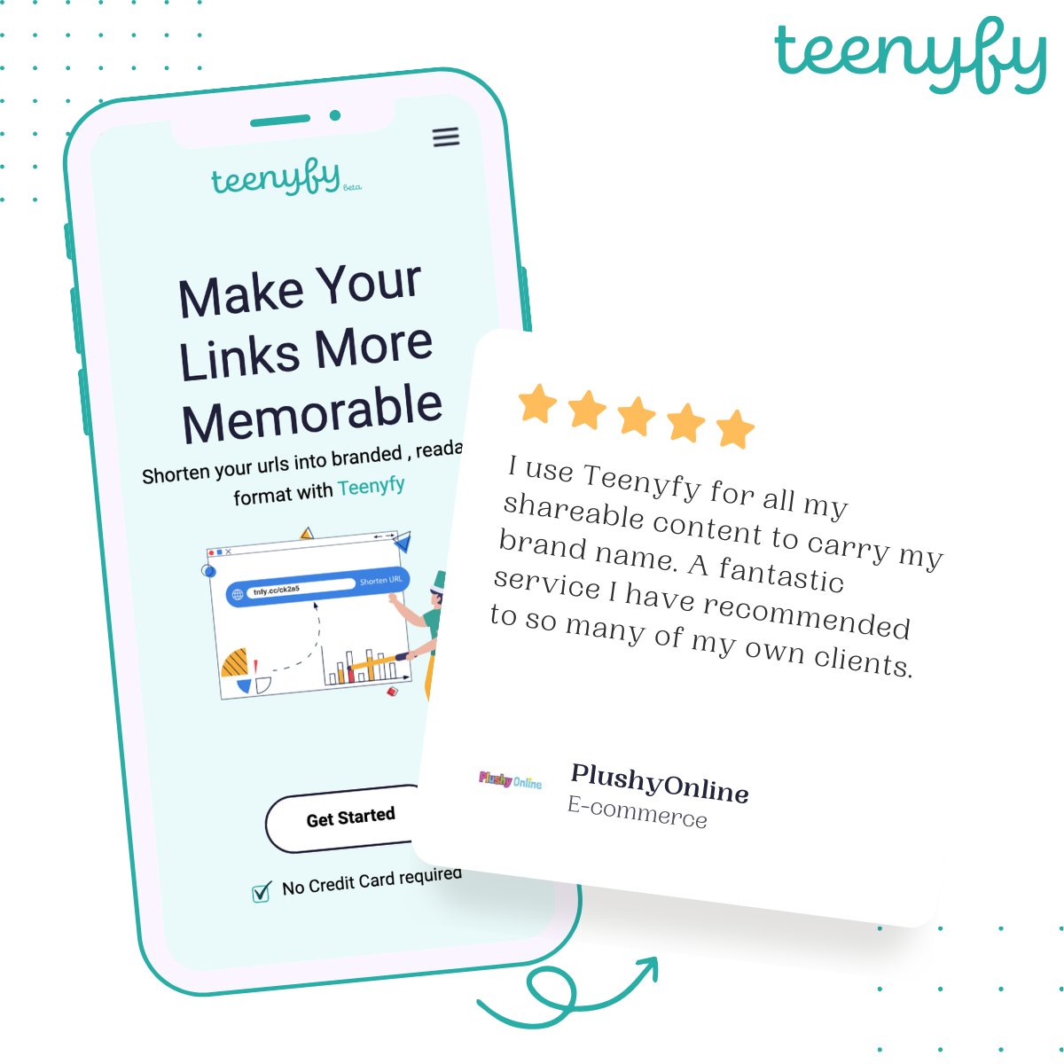 Join our happy customers - see why they keep coming back for more! Register now to start for free - tnfy.pw/lnsignup #customerreview #review #urlshortener #linkmanagement #linkshortener #urlshortenertool #WhatsApp #urlshorteneronline #besturlshortener #marketing