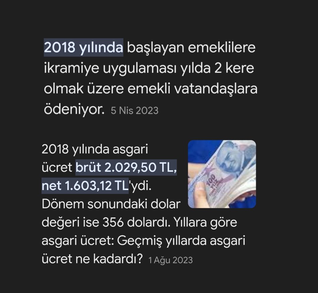 <a href="/dileketesgk/">Dilek ETE</a> Bayram ikramiyesi ilk kez 2018 yılında 1.000 ₺ olarak verilmeye başladığında asgari ücret net 1.603  liraydı, şuan asgari ücret 17.002 ₺

Aynı oranı baz alırsak (%37,65 düşüğü) Bayram ikramiyesinin 10.600 ₺ olması gerekir !

#SeçimiEmekliBelirleyecek
#EYTnin5BinKısmiMücadelesi