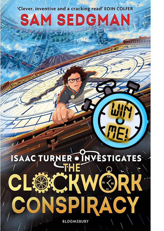 ⏲️Countdown to Win! ⏲️
The wonderful team at <a href="/BloomsburyBooks/">Bloomsbury Books UK</a> have given us 3 copies of <a href="/samuelsedgman/">Sam Sedgman</a> new book Clockwork Conspiracy to give away! #win #Giveaway #Competition #books #bookprize
To win, RT, follow and reply with a ⏰emoji!
UK only - closes 22/02 #bookfans #MGbooks