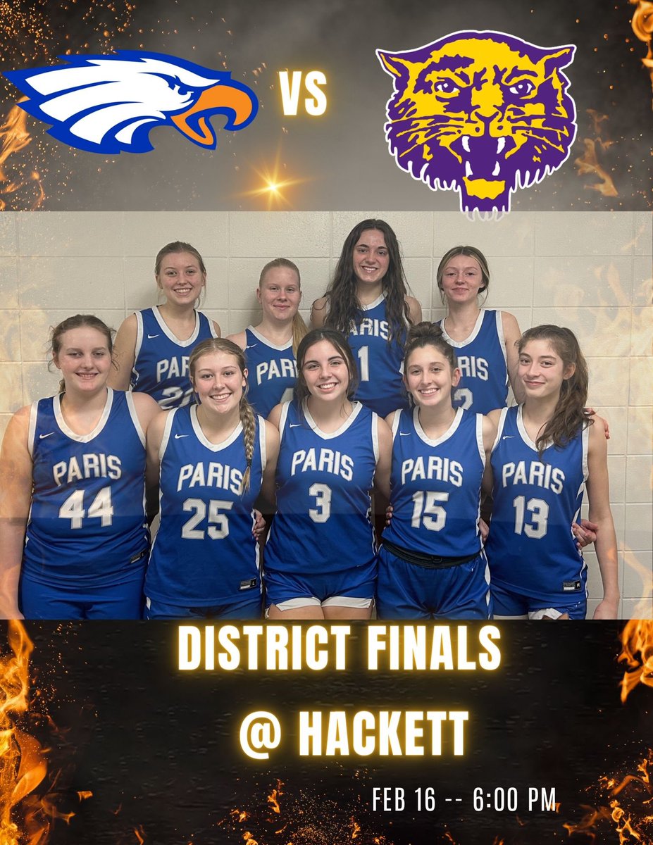 It’s Championship Friday! Come out and fill the stands and cheer on these girls! We need you there. Go Eagles!!