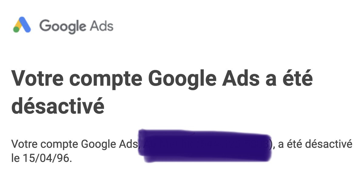 Dimitri_Lenoble's tweet photo. Salut @GoogleAdsFR, un problème de date dans vos emails ou ce sont mes yeux ? 👀 https://t.co/m8dv1YaieH