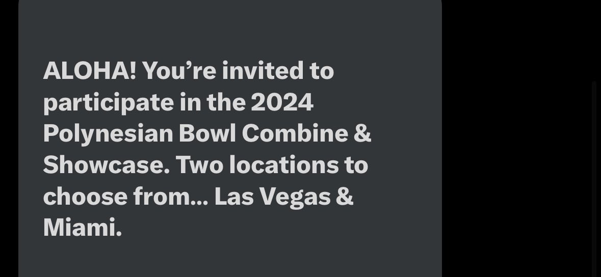 Thank you for the invite to compete in the Polynesian bowl @polynesiabowl #ag2g