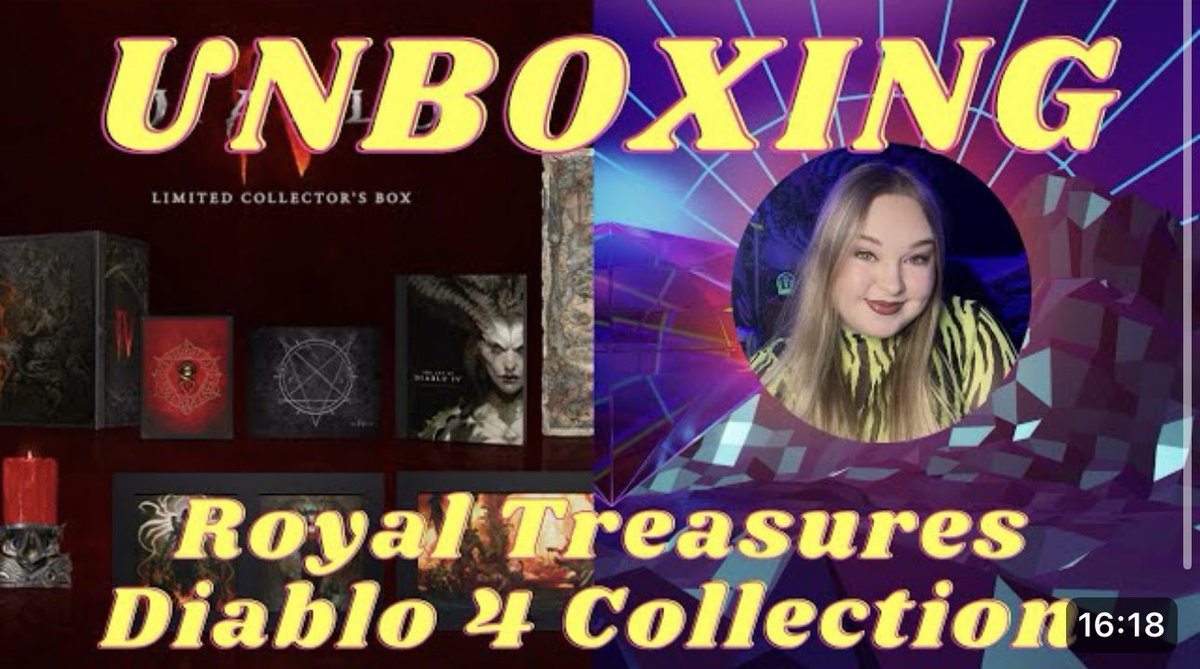 PrincessSaphrae's tweet photo. 🚨NEW YT VIDEO🚨
https://t.co/FPGQtFtYtt
#DiabloIV #unboxing #collectorsbox #youtube https://t.co/ItpbAipMeW