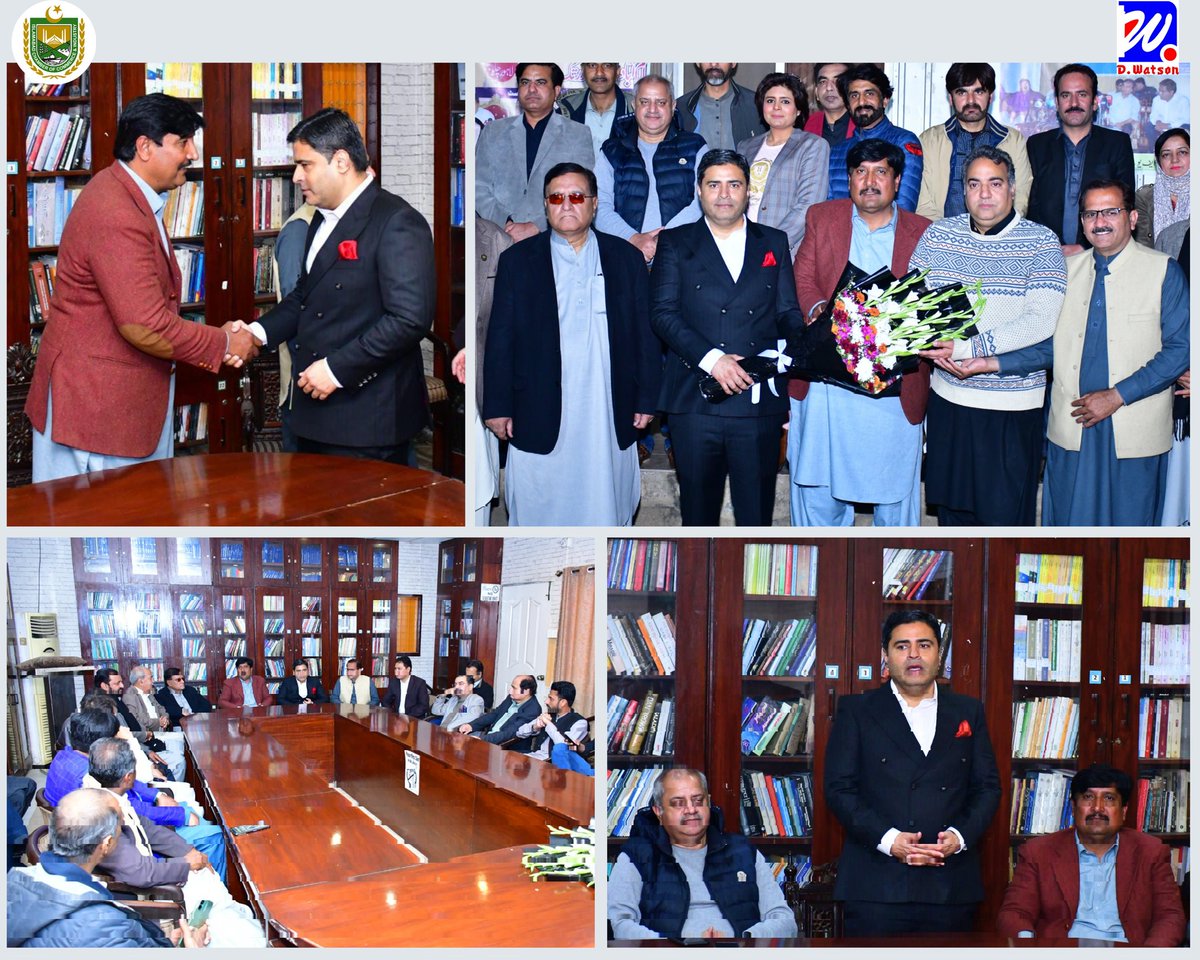 Islamabad Chamber of Commerce and Industry delegation led by President ICCI Ahsan Bakhtawari visited the National Press Club and congratulated the newly elected President of Rawalpindi Islamabad Union of Journalists Tariq Ali Virk 1/2 @Afzalbutt01 @IslamabadCCI