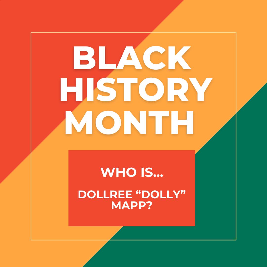 This #BlackHistoryMonth, we are spotlighting Black Americans who've been a driving force for change in our criminal legal system but whose stories aren't always told widely. Today we feature Dollree “Dolly” Mapp, submitted by NACDL Board Member Catharine O’Daniel.