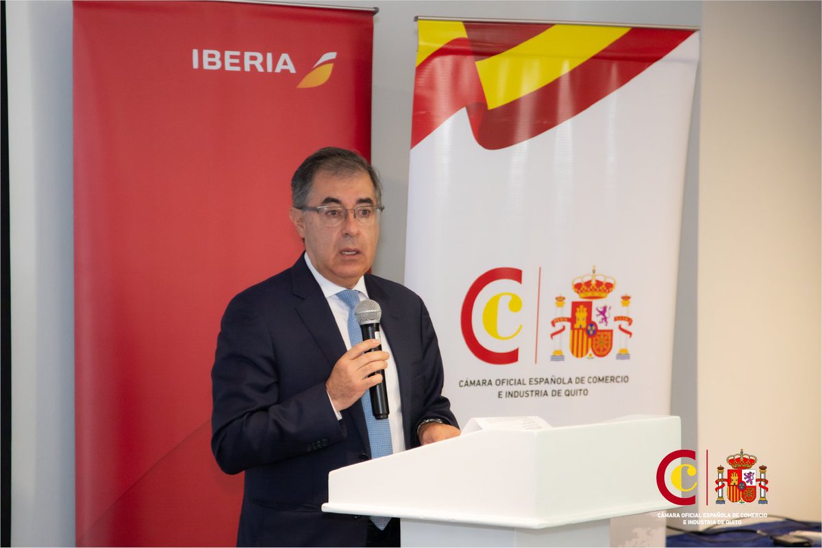 CAMESPA celebró el encuentro con Emb. de Ecuador en España

En este espacio de diálogo, @Wilmandrade, Emb. de
@EmbajadaEcuESP, compartió su visión y compromiso con el desarrollo de las relaciones bilaterales entre ambos países

Gracias @Iberia y @nhcollection por hacerlo posible