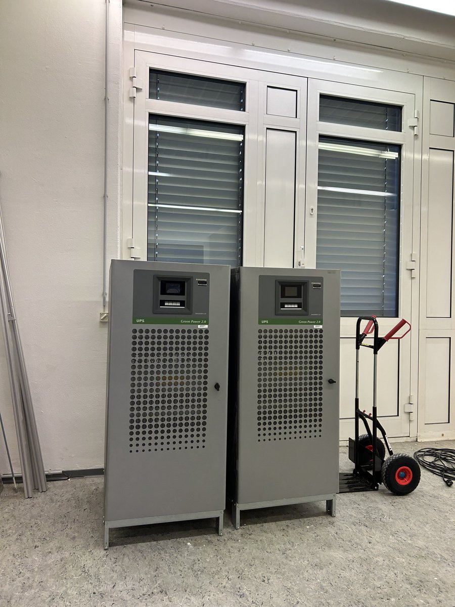 Anyone happen to need 2x 80kVA used Socomec UPS? Replaced them today with new Socomec Masterys, hit me a price if interested - location for pickup is 63225 Langen.