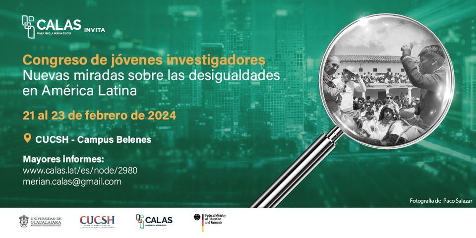 CalasCenter's tweet photo. 📌 Pronto se llevará a cabo el Congreso de Jóvenes Investigadores que profundizará en nuevas miradas para abordar las desigualdades en América Latina. 

+Info: ➡️ https://t.co/AnsezwMoIR https://t.co/FJUhSPpngd