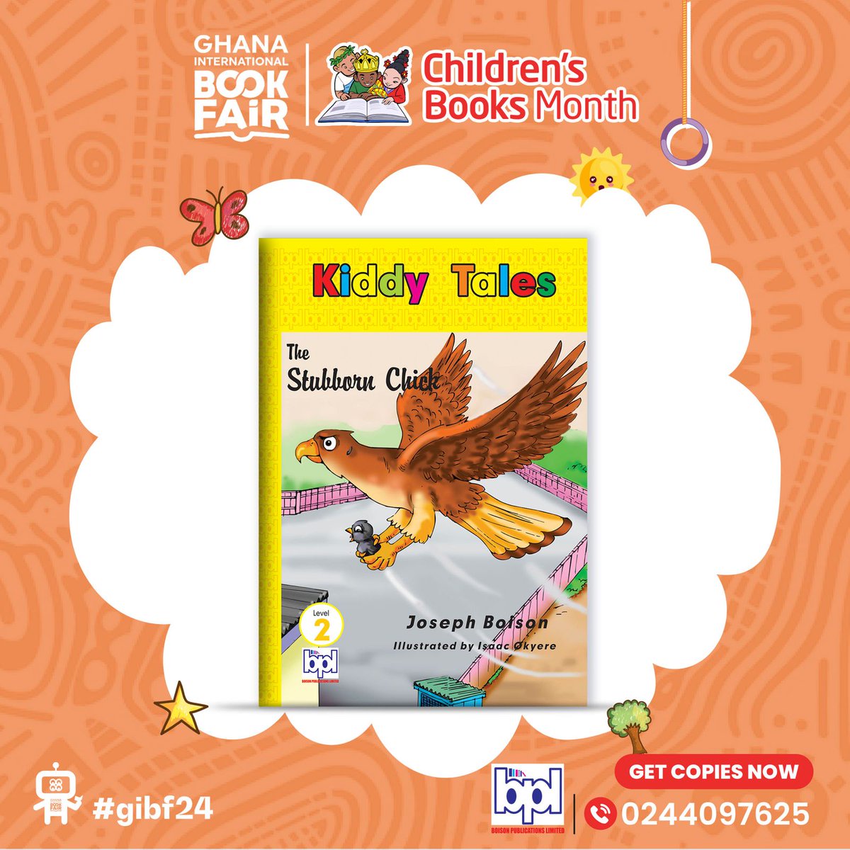 🌟Kiddy Tales🌟 .
Transform storytime into an adventure with these engaging children's books Series
#GhanaianLiterature #GhanaianChildrensBooks #celebratingghauthors #booksmadeingh #TalesFromGhana #GhanaianTales #ghana #ghanaianbooks #Ghanainternationalbookfair #gibf24