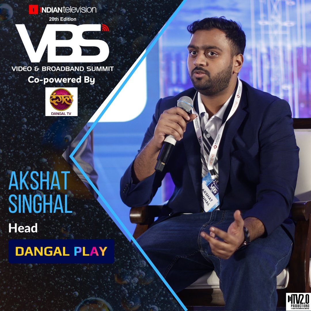 Everyone wants organic users for their platforms: Akshat Singhal DangalPlay

#VBS2024 #VideoAndBroadbandSummit2024