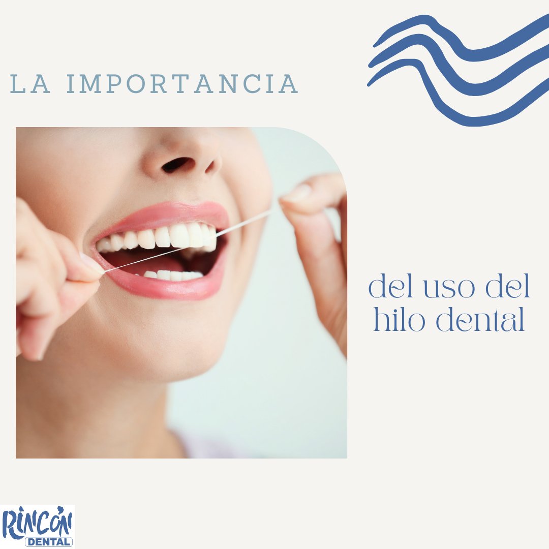 El uso del hilo dental es fundamental para una correcta limpieza bucal.

Ya que, si no lo usas podrías dejar de limpiar 40 % de la superficie de los dientes.

Y tú, ¿usas el hilo dental?

¡Os leemos en comentarios! 👇
#hilo #dental #salud #bucodental