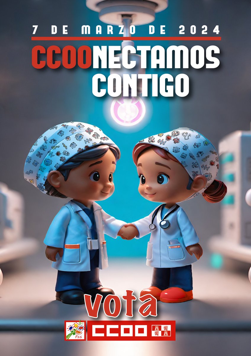 FSSCCOOCYL's tweet photo. 🔴En CCOO #CCOOnectamoscontigo
y hacemos de tus preocupaciones laborales nuestra prioridad.
👉En CCOO nos importan todas y todos los profesionales de Sacyl,
porque #SinTiSacylNoFunciona https://t.co/NfNCHIOdp6