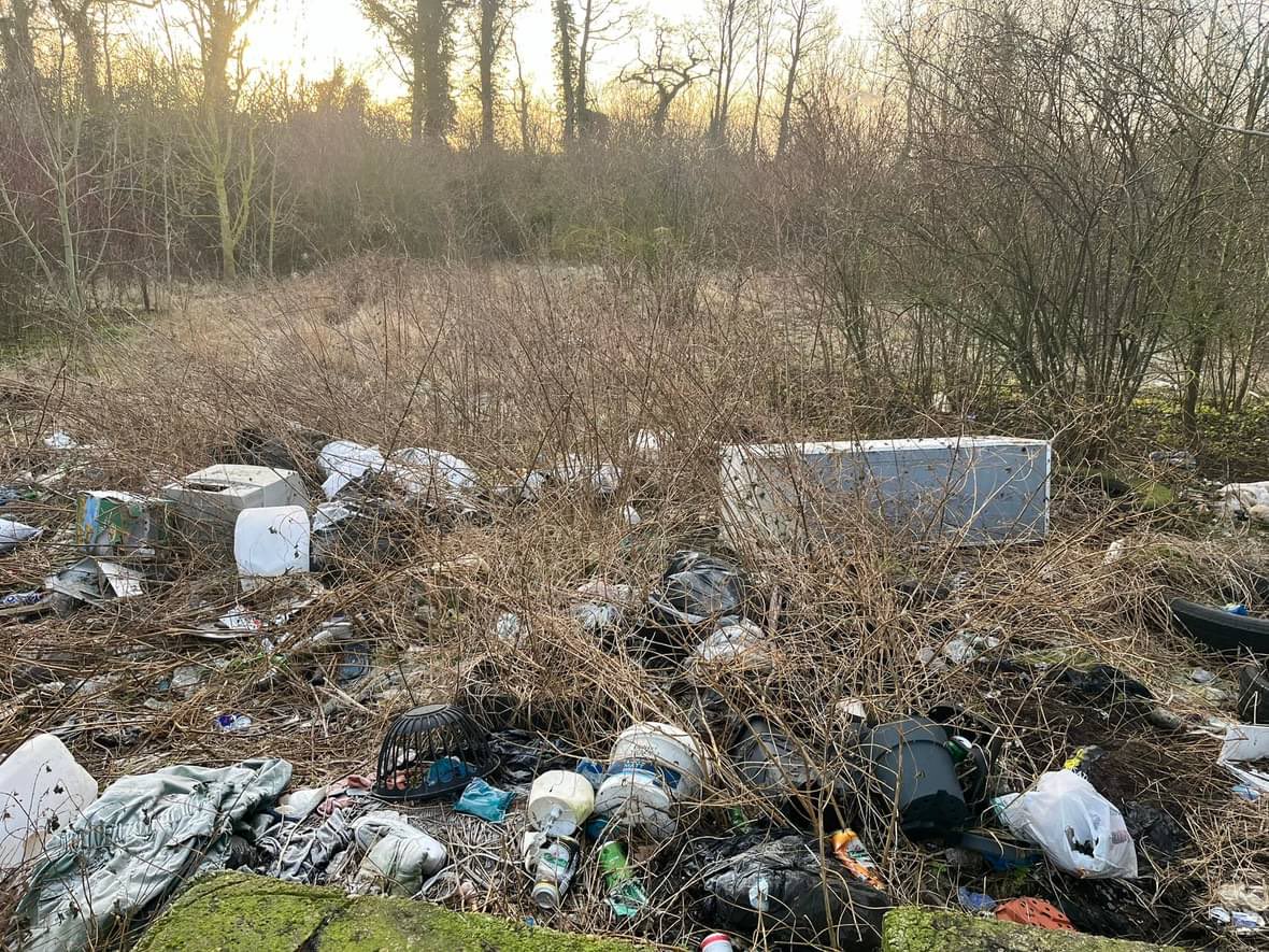 TIME TO GET VERY TOUGH ON FLY-TIPPERS * Minimum £5,000 fine for anyone caught fly-tipping * 12 month driving ban * Vehicle crushed or sold to pay for clean up