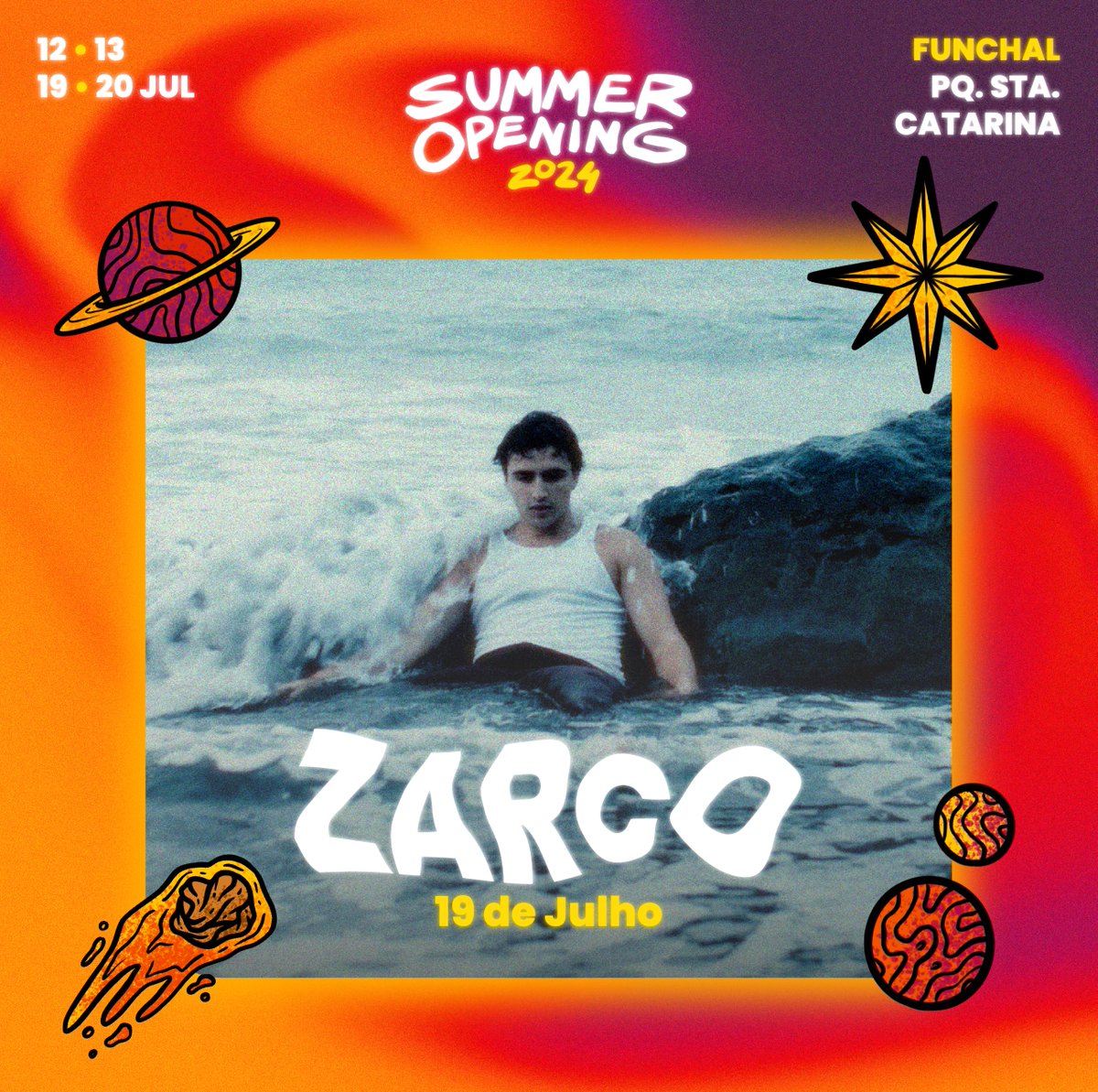 Prata da Casa 🩶✨
Zarco, 19 de Julho no SO24 🌅

🎟️ A primeira fase de vendas está quase a terminar. Bilhetes disponíveis em summeropening.pt ou nos pontos de venda habituais‼️

#SO2024 ❤️‍🔥