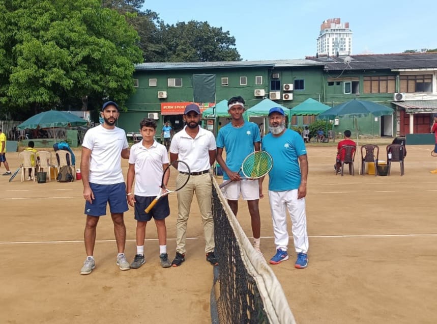 AITA__Tennis's tweet photo. Team India storms into the final of the World Junior Tennis competition Asia/Oceania Pre-qualifying event with a dominant 3-0 victory over Syria! 🎾🇮🇳
Next stop: the final showdown against host nation Sri Lanka. Let's bring home the trophy!
#WJTC #TeamIndia https://t.co/1TiIupnfdM