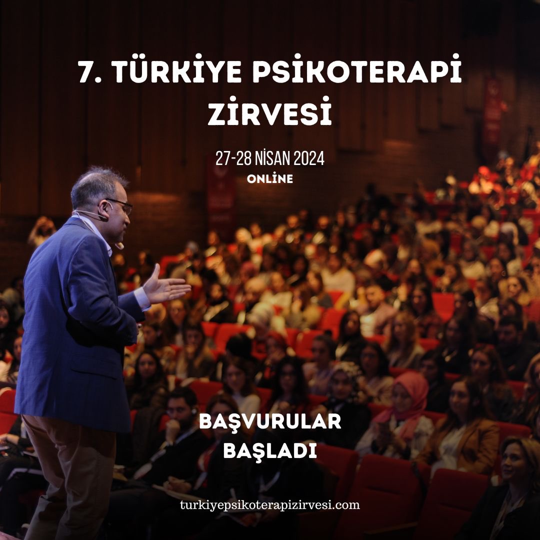 PsikoterapiTR's tweet photo. Zirvede 7. Yıl!

7. Türkiye Psikoterapi Zirvesi için Başvurular Açıldı!

27-28 Nisan’da online olarak gerçekleştireceğimiz zirvede Türkiye’den ve dünyanın farklı ülkelerinden öncü isimler bizlerle olacak.

Bu yılın temasını “Birey, Aile ve Çift İlişkileri” olarak belirledik! https://t.co/dciPBENlJs