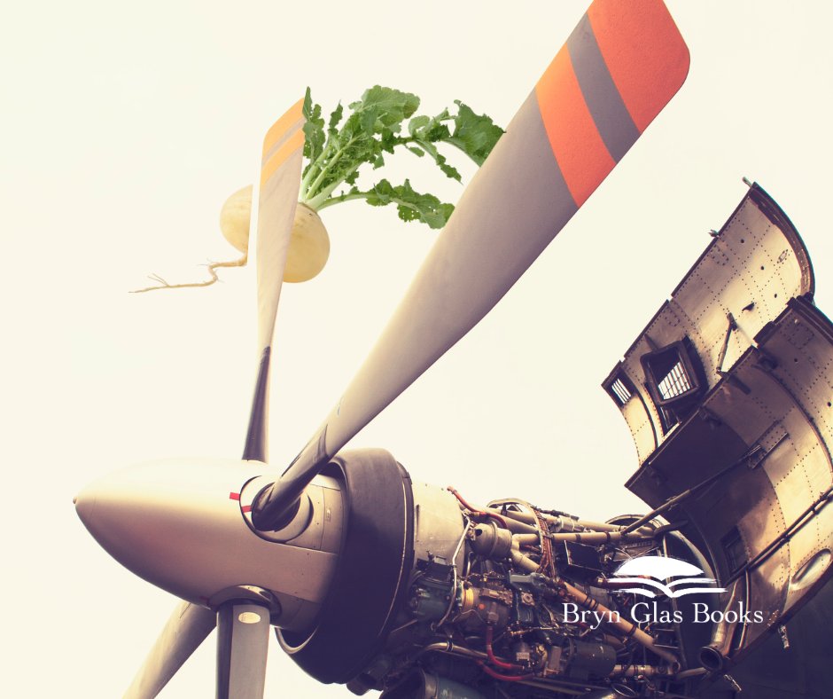 “John brilliantly tries to explain modern technology by cutting blades into a slice of turnip to demonstrate how a propellor works” – detail from #BlueInkReview on #TheSeaborne by A G Rivett: a tale of a modern engineer on a medieval island.
