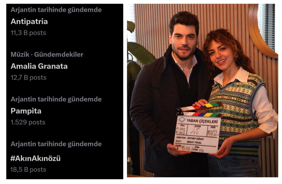 Akn_aknozuhaber's tweet photo. #AkınAkınözü 18 Bin+ ileti ayısı ile Arjantin popüler gündeminde!👑✨️🇦🇷 🧿@AkinAkinozu https://t.co/hukmJoGT1s