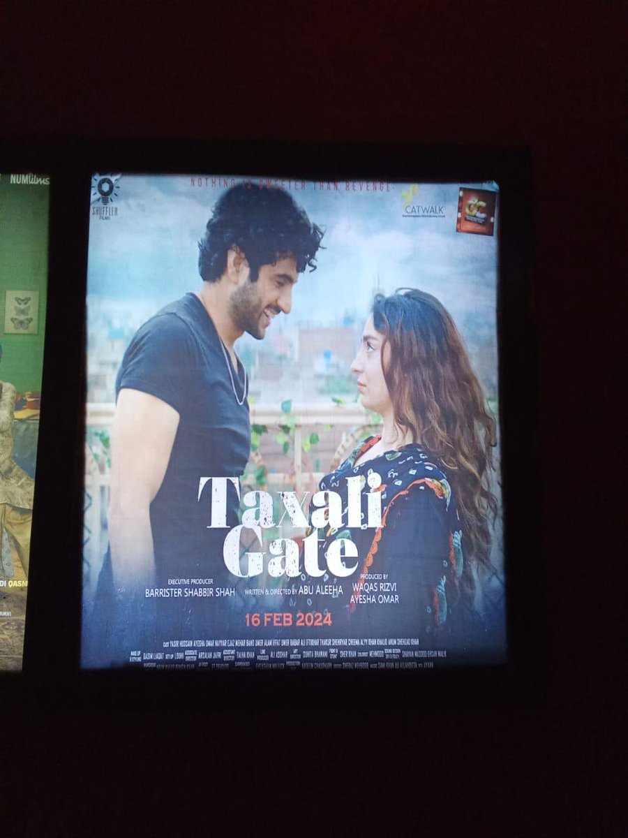 umer_aalam's tweet photo. #taxaligate has been released guys go and watch in your nearest cinemas.. you will love it and thats our director standing with his labour of love. @abualeeha https://t.co/DL3hFDcnMY