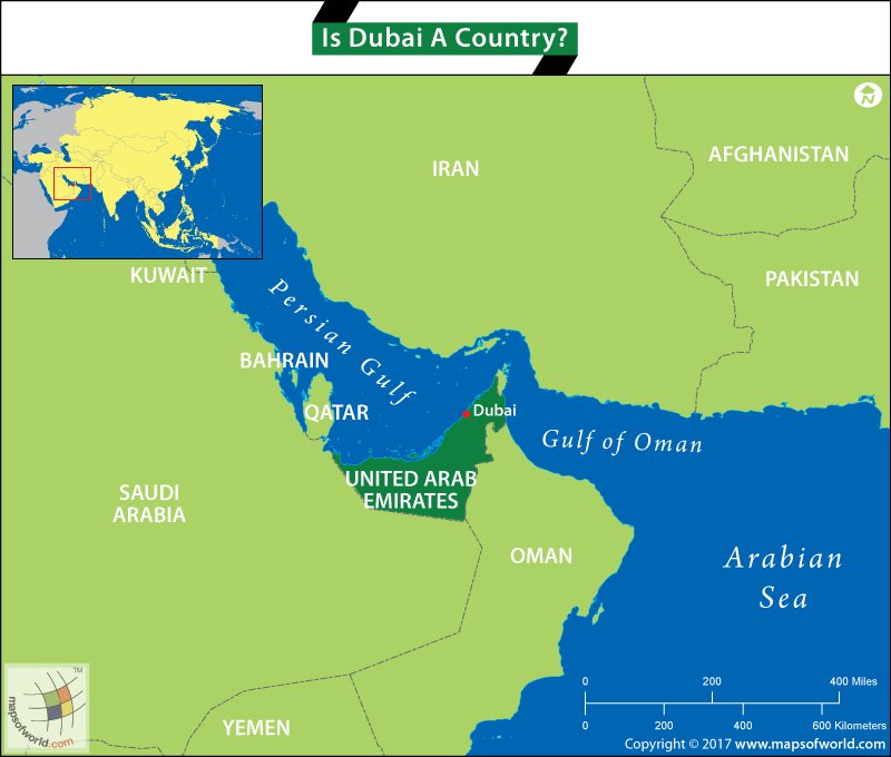 mapsofworld's tweet image. Dubai, being such a popular travel destination and famous for its iconic skyline, often make people curious about its status as a country. Is Dubai a Country or a City? Click to know - mapsofworld.com/answers/region…
#Dubai #Geography #MapsOfWorld #ExploreWithUs