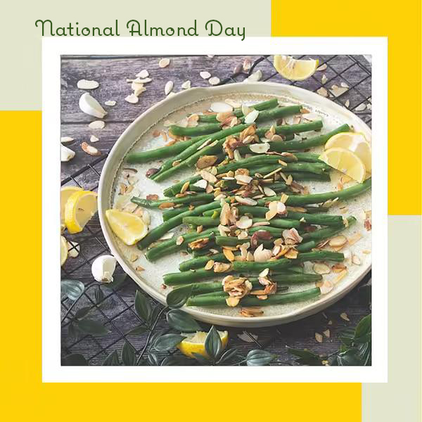 On National Almond Day, be ready to spruce up your table with our flavorful recipe of Green Bean Almondine. A dish of crispy almonds with sautéed fresh green beans is light and delicious. Read more: veggiefestchicago.org/recipe/green-b… #Nationalalmondday #Veggiefestchicago #Vegan