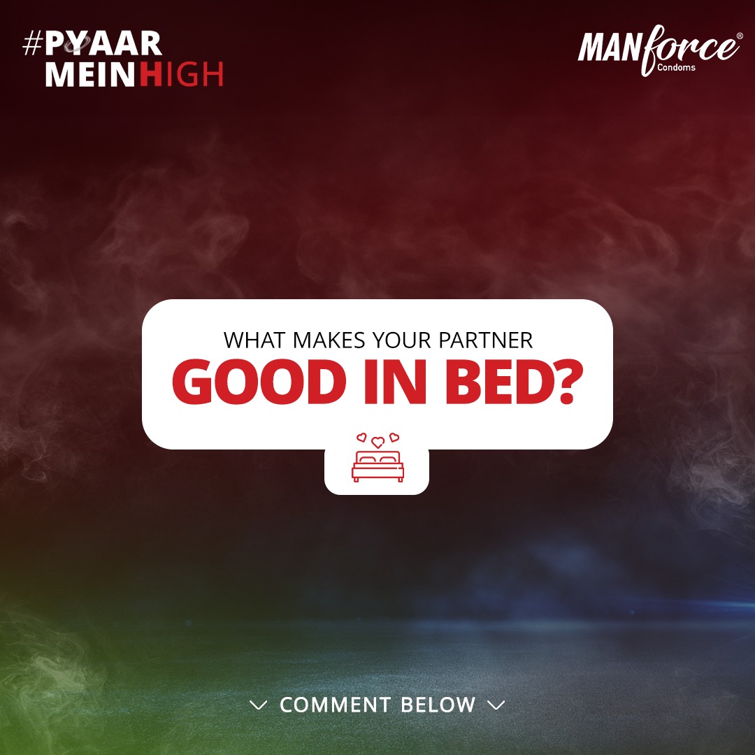 ManforceIndia's tweet photo. Let's talk about what makes your partner an absolute dynamo in bed! Share the qualities and skills that drive you wild and keep the flame burning bright. Drop your comments below.
#PyaarMeinHIGH #Lovemaking #ManforceHIGH #ManforceCondoms #FlavouredCondoms https://t.co/98WxMLQCt8
