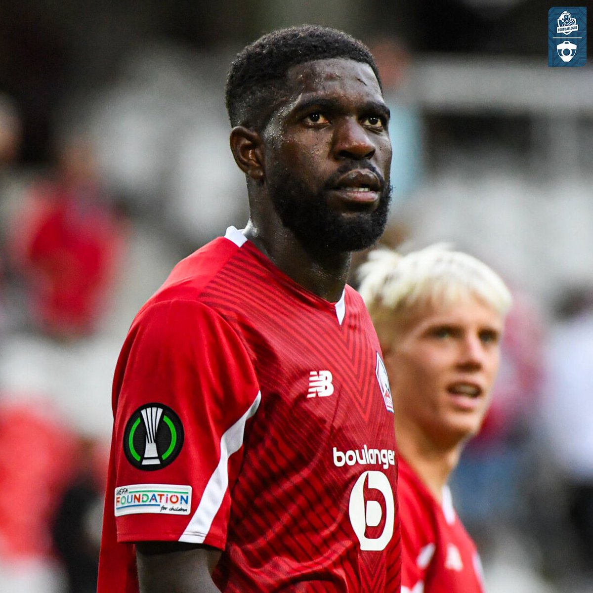 Footballogue's tweet photo. Nouvelle galère médicale pour Samuel Umtiti, qui s'est fait opérer du genou. Sa durée d'indisponibilité n'est pas connue... 

Grosse force à toi Sam, et encore merci pour 2018. ❤ 🇫🇷

(Fonseca en CP) https://t.co/4qoBZ8wPsX