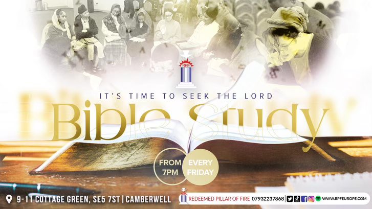 RPFEurope's tweet photo. “Your word is a lamp to my feet And a light to my path.”

Psalms 119:105🕊️

Join us tonight from 7pm for our Friday Bible Studies 📖 

📍9-11 Cottage Green SE5 7ST

 #Biblestudies #openheart #enlightingment https://t.co/qfHA4TubQu