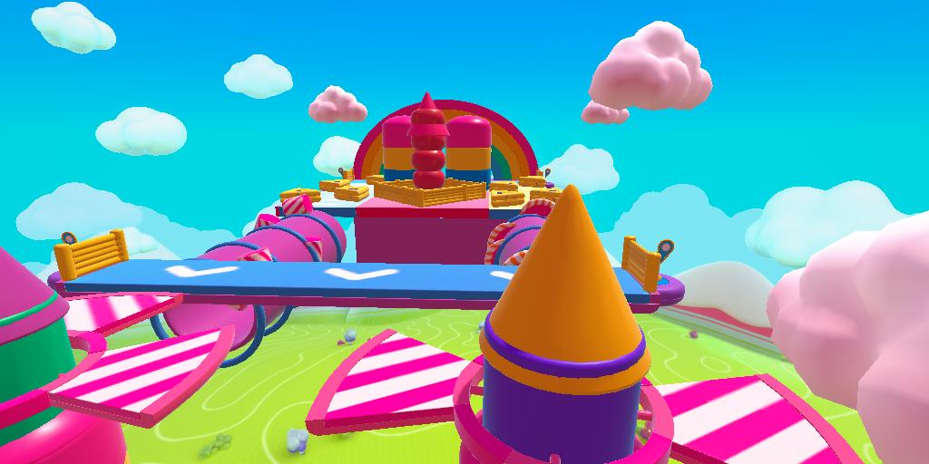 NiteProduction's tweet image. Season 2.1.1 is released.

There were many issues with the ''Sunshine Rainbow Time'' map such as object scaling issues, walls glitching blue wall outlines etc. This update has fixed some of those issues. If more issues pop up after the event has ended we will vault the map.