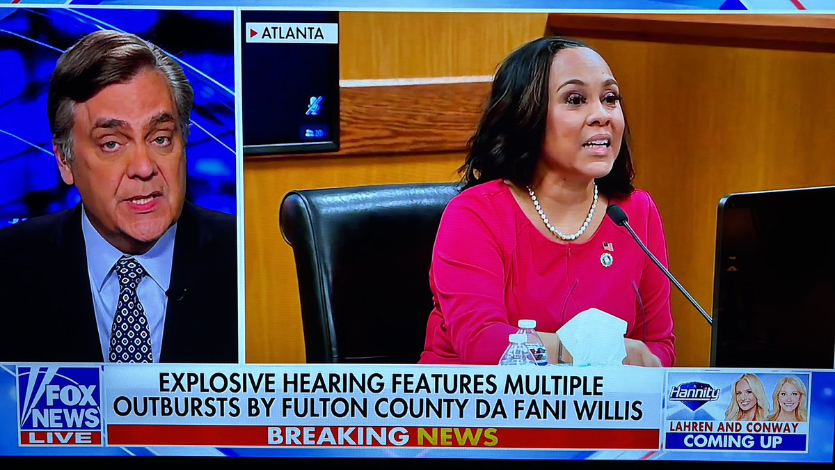 trethack24's tweet photo. Let’s hear it, folks??? Who’s ready for ROUND 2???🙌🏻🙌🏻🙌🏻
I hope Judge McAfee is prepared to run his courtroom this morning, and NOT LET this Ghetto-Barbie take over and DEFLECT from the defense’s questions???🙄
He’s gonna have to get this CIRCUS under control…🙄
#TotalSham https://t.co/vAFV90TMA2