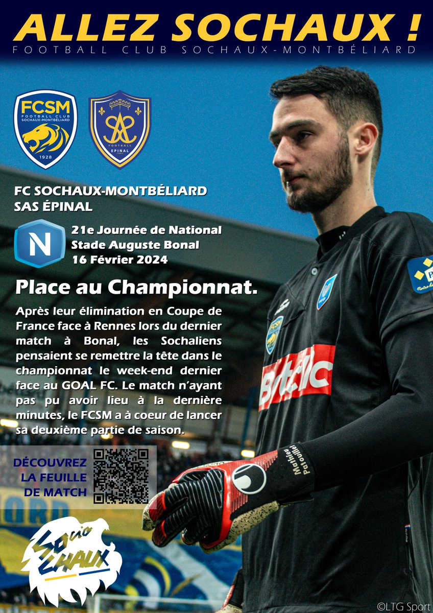 M4THEO__'s tweet image. JOUR DE MATCH CONTRE LE @SAS_EPINAL !
Retrouvez le magazine "Allez Sochaux" dédié à la rencontre dans ce thread ou via le lien suivant !💛💙👇heyzine.com/flip-book/090f…