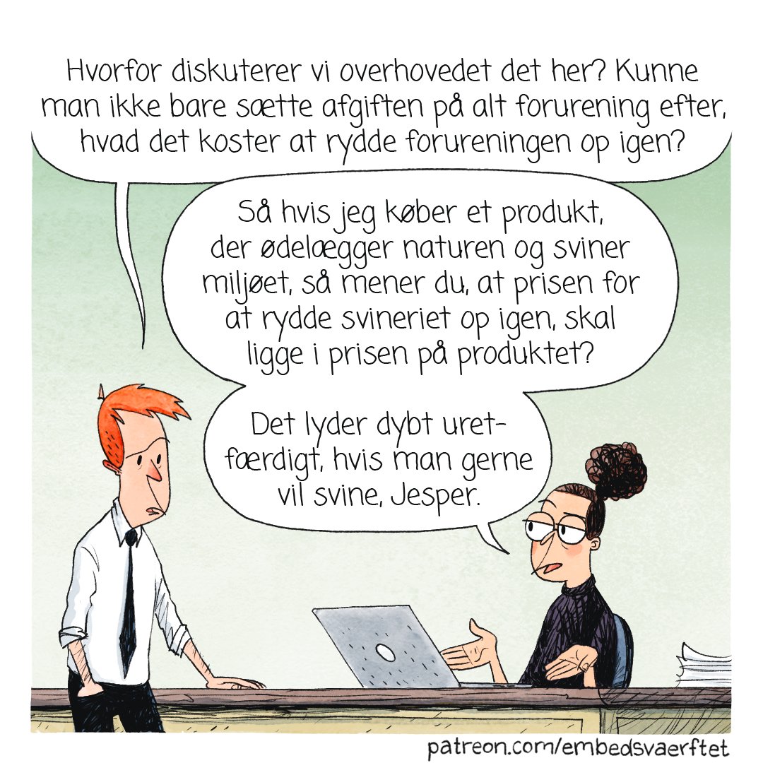 Embedsvaerft's tweet photo. Det må ikke blive dyrere at være dansker, for vores handlinger må aldrig have konsekvenser #dkpol https://t.co/rE6IQxpuIf