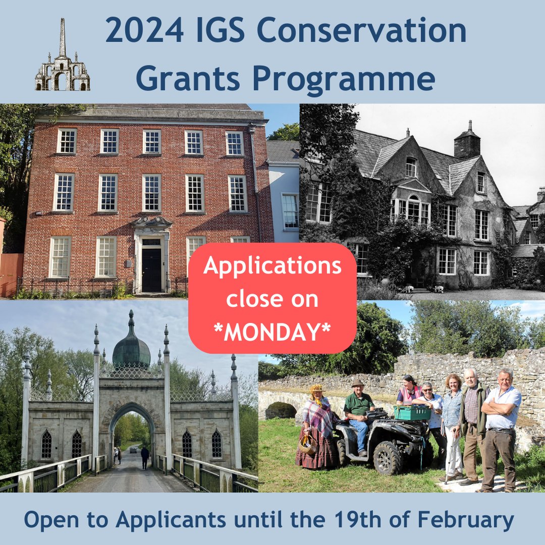There are only a few days left to apply for the 2024 IGS Conservation Grants Programme. For more information about the programme and how to apply go to igs.ie/updates/articl… *Deadline is this Monday, 19th Feb*