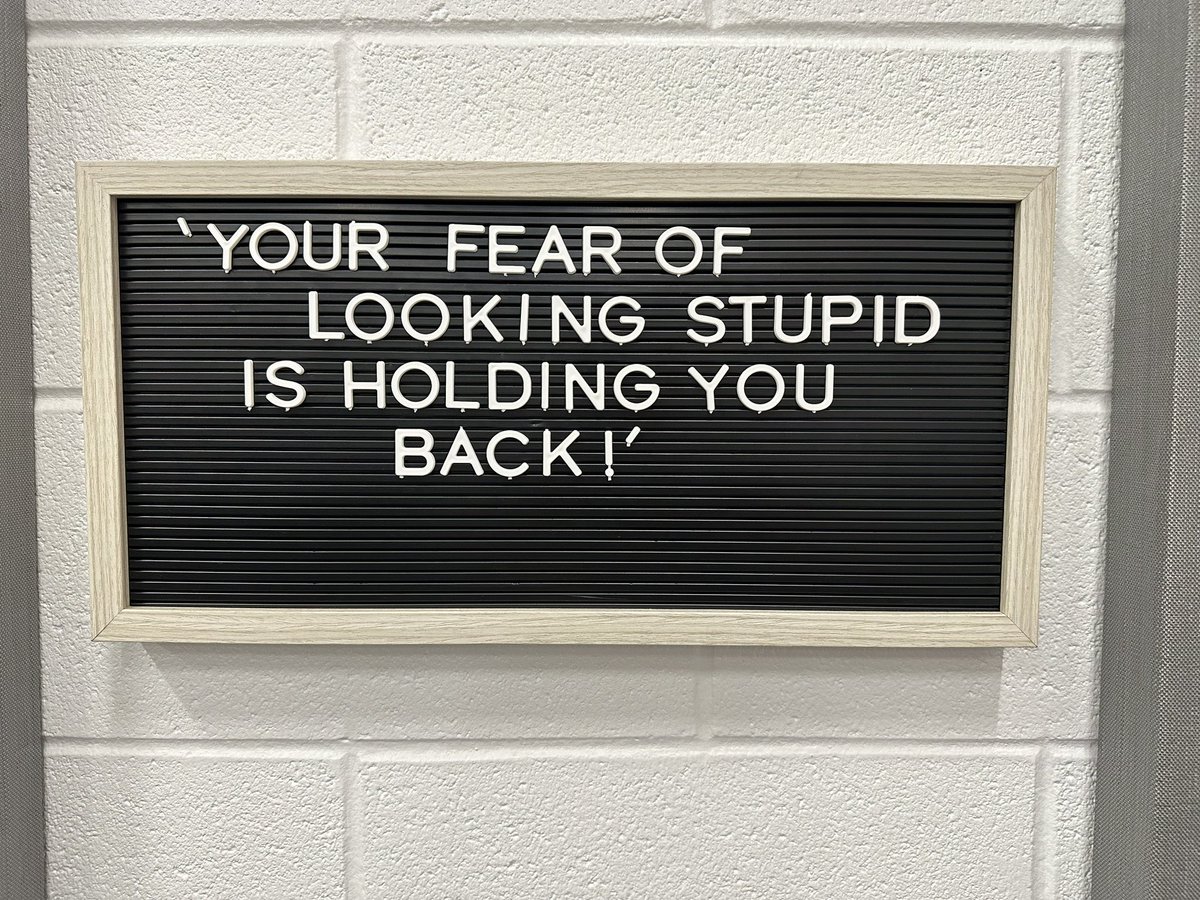 ChoirCole's tweet photo. New quote on the board! https://t.co/CsQ8UjYnmF