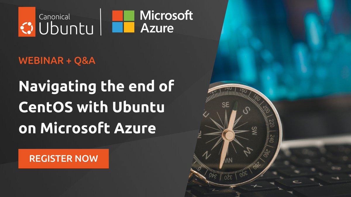 Canonical's tweet image. 🌐 Are you a CentOS user on Microsoft Azure? The clock is ticking and an OS migration is in your future ⏰

Learn why more IT professionals are trusting Ubuntu to tackle their migration journey. 

brighttalk.com/webcast/6793/6…

#CentOSMigration #Canonical #Cloud #MicrosoftAzure