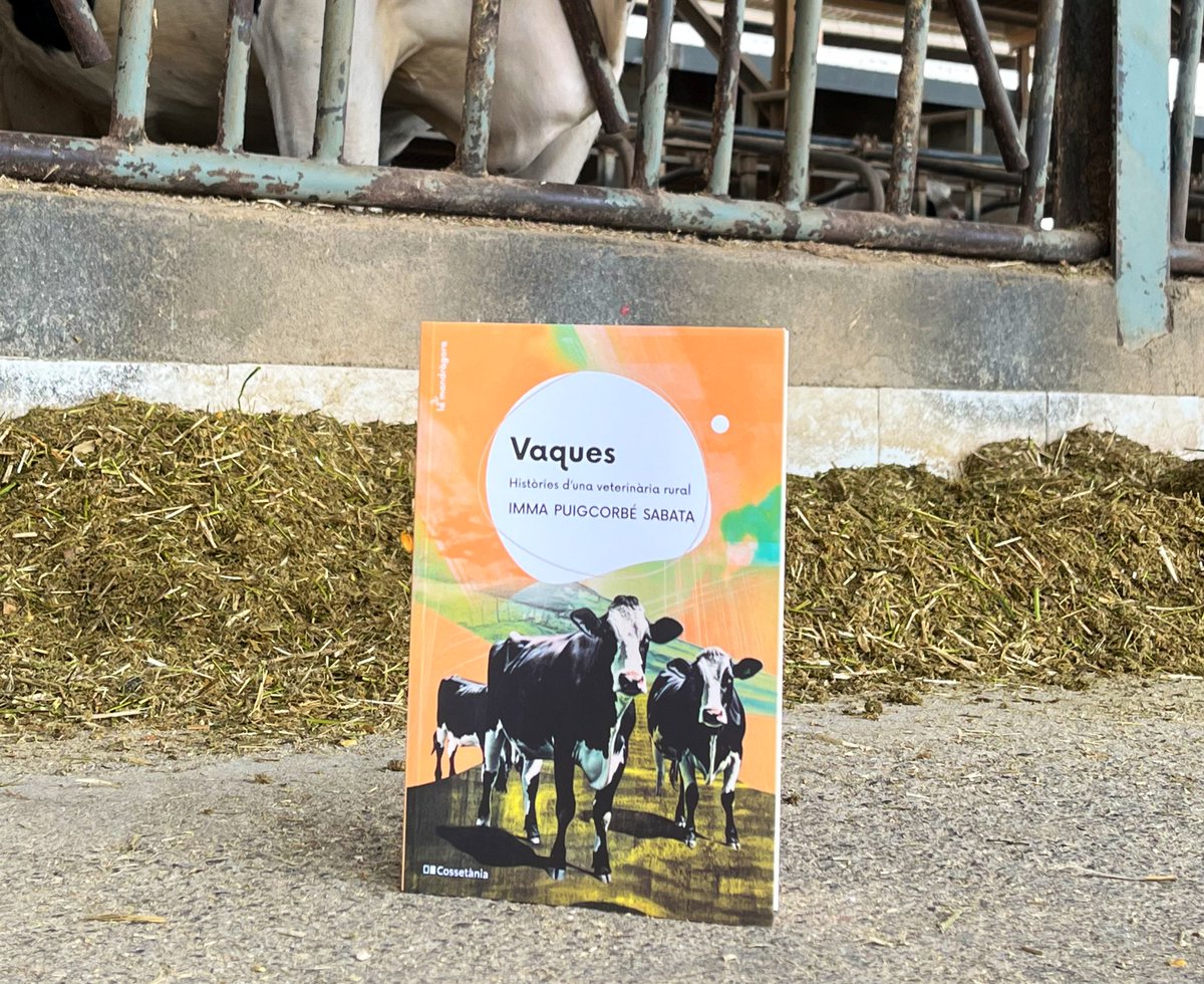 Una bogeria. Fa 3 anys que vaig començar a escriure les històries que em passen fent de veterinària rural; riures, plors, alegria, desesperació…Aquest llibre és un homenantge a tots els vaquers i vaqueres d’aquest país. El dia 28 de febrer surt a la venda. 
VISCA LA PAGESIA! 🙌🏼