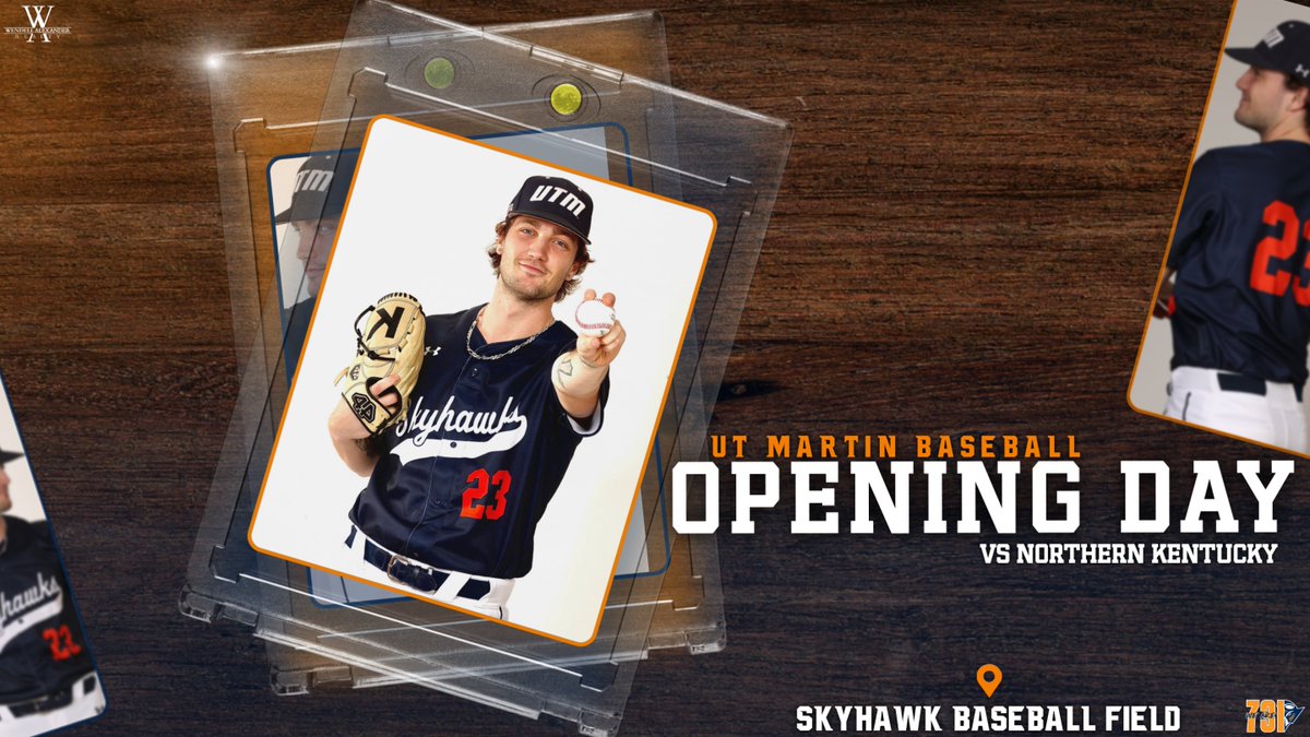 The day is finally here... it's OPENING DAY for <a href="/UTMBase/">UT Martin Baseball</a>!

📍Martin, Tenn.
🆚Northern Kentucky
⏰1 p.m.
📊tinyurl.com/5b8a56u5

#MartinMade #OVCit