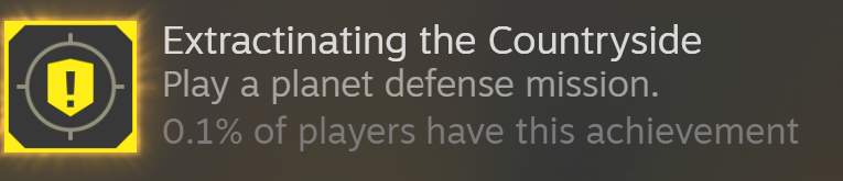 When you get the achievement before they nerf it. #HELLDIVERS2