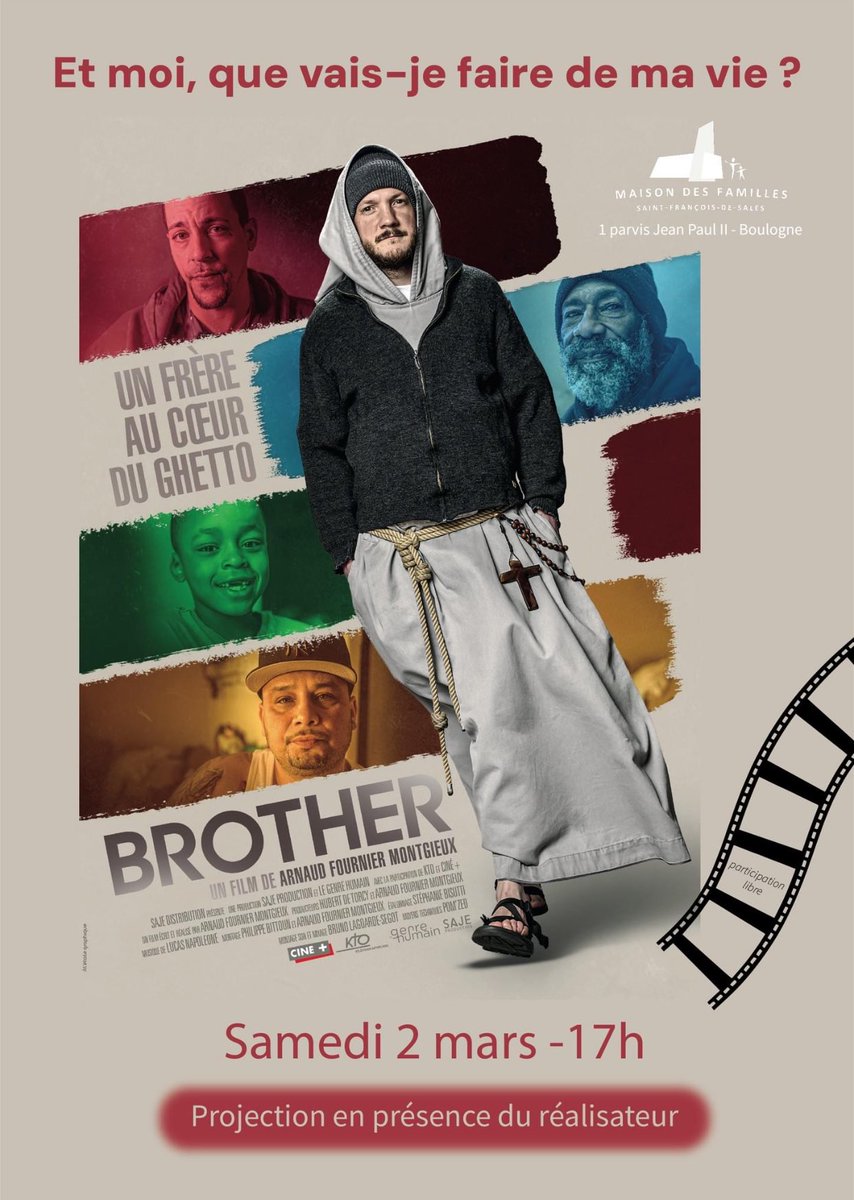 Le #theatrerevelateur revient en version cinéma le samedi 2 mars à 17h en présence du réalisateur A Fournier Montgieux et de <a href="/JeanMarieLuc/">Pere Jean Marie Luc Brun</a> des #freresdestjean