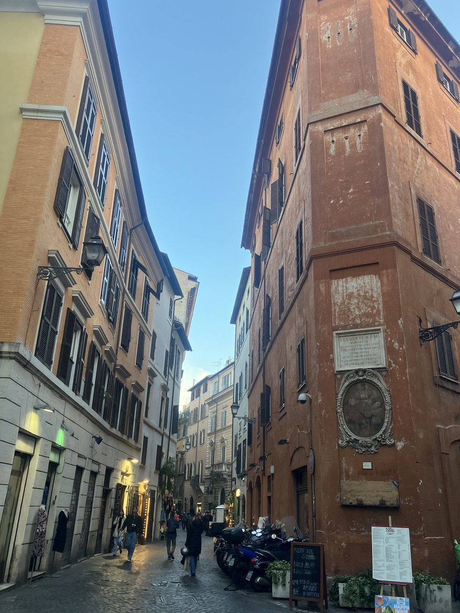 Home from an incredible doctoral study week at the British School at Rome! Beautiful city, food &amp; company - an unforgettable experience