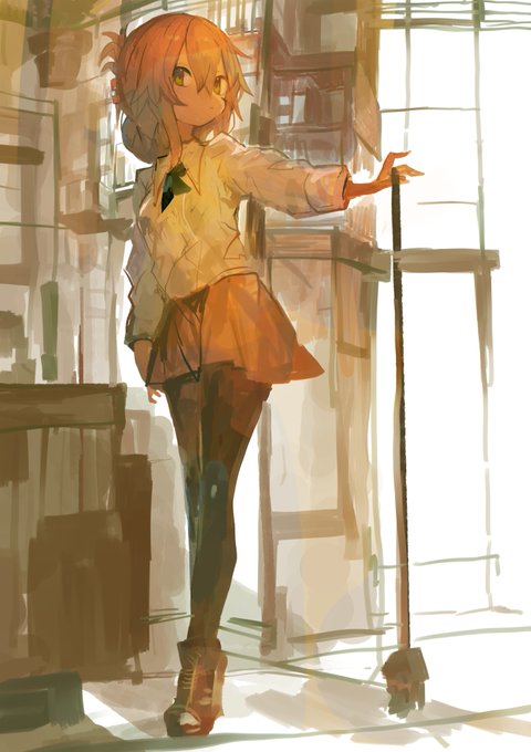 「bookshelf skirt」 illustration images(Latest)