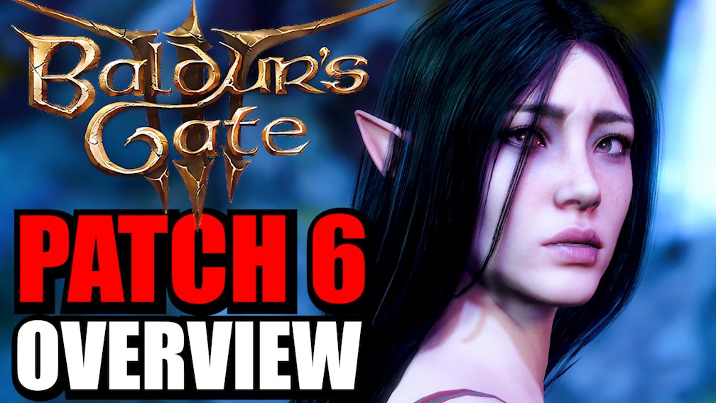 Enzevil's tweet photo. Patch 6 is finally out for Baldur's Gate 3! In this patch, we got new kisses, new camp animations, better party management, improved honor mode, quality of life features, and tons of bug fixes!

Check out my patch overview here:
https://t.co/OtsTzPqphD

#BaldursGate3 #BG3 https://t.co/NyUlRK7kgt